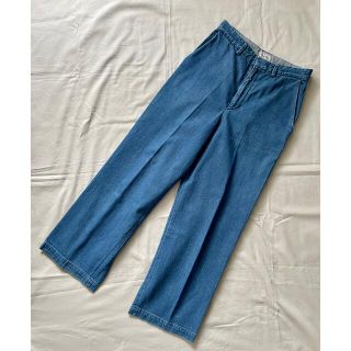 steven alan - 【Steven Alan】 DENIM WIDE TROUSERS パンツの通販 by ...