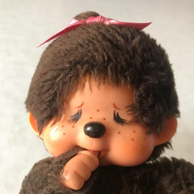 昭和のもんちっちです。 昭和レトロ モンチッチ 当時もの 初代タグ レトロ 人形 の通販
