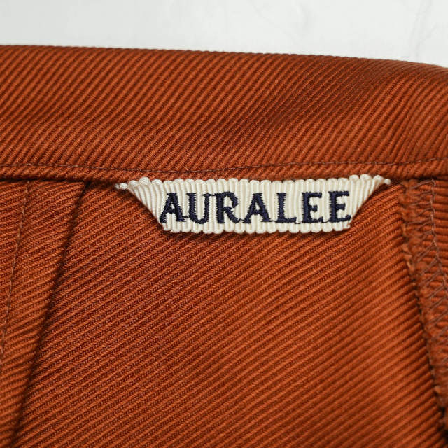 AURALEE(オーラリー)のAURALEE オーラリー 日本製 FINX MOLESKIN SKIRT フィンクスモールスキンスカート A6AS04FW 0 ブラウン ロング ボトムス【中古】【AURALEE】 レディースのスカート(ロングスカート)の商品写真