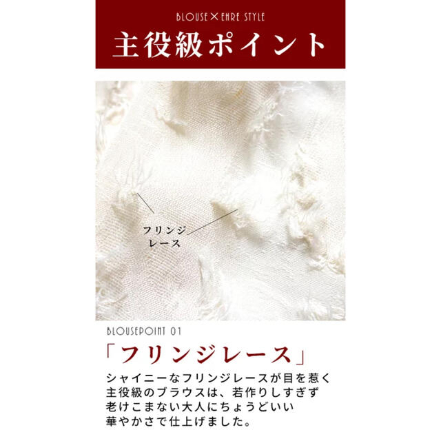 cawaii(カワイイ)のスタイル エーレスタイル✧︎新品タグ付✧︎華やかフリンジ 長袖 ブラウス  レディースのトップス(シャツ/ブラウス(長袖/七分))の商品写真