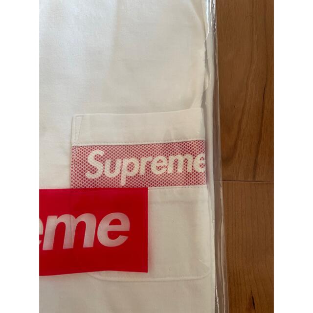 Supreme(シュプリーム)のsupreme mesh stripe pocket Tee M メンズのトップス(Tシャツ/カットソー(半袖/袖なし))の商品写真