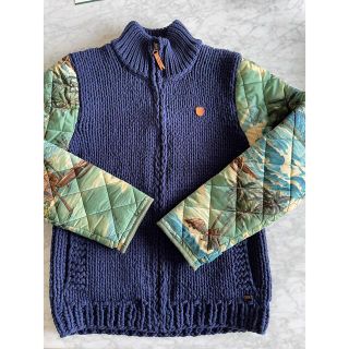 スコッチアンドソーダ(SCOTCH & SODA)のScotch and Shrinkロゲージニット(ジャケット/上着)