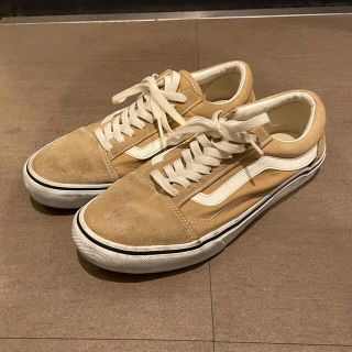 新品 27 VANS オールドスクール ベージュ