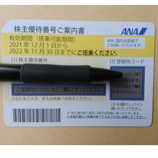 エーエヌエー(ゼンニッポンクウユ)(ANA(全日本空輸))の全日空 株主優待券(その他)