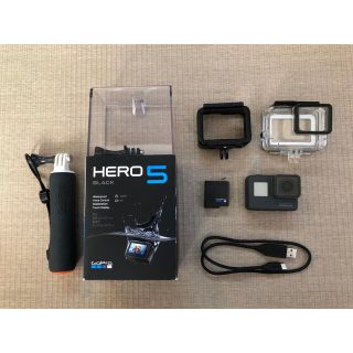 ゴープロ(GoPro)のGoPro HERO5 BLACK 付属品&箱付き(ビデオカメラ)