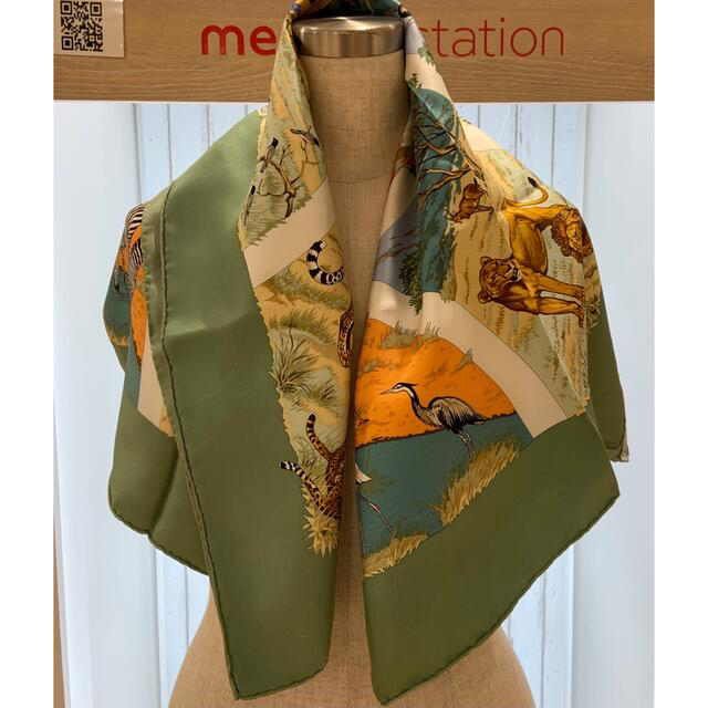 Hermes(エルメス)のエルメス　HERMES スカーフ　90 レディースのファッション小物(バンダナ/スカーフ)の商品写真