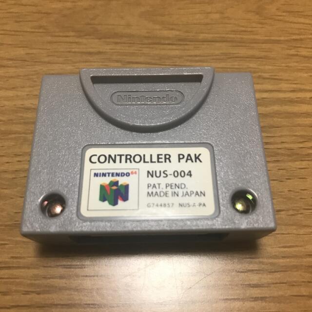 Nintendo 64 64コントローラーパック Nus 004の通販 By サンジ S Shop ニンテンドウ64ならラクマ