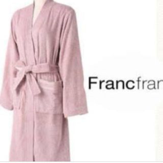 フランフラン(Francfranc)のりっちゃん様用　Francfranc　バスローブ　未使用品(ルームウェア)