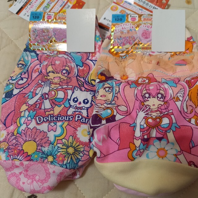 新品 デリシャスパーティプリキュア ショーツ パンツ 1サイズ新品 デリシャスパーティプリキュア 1サイズ ショーツ パンツ