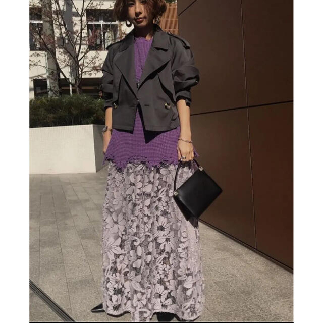 正規品新作 Ameri VINTAGE - Ameri VINTAGE ANTHESIS LACE SKIRTの通販