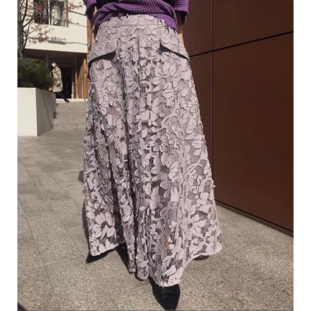 AMERI vintage ANTHESIS LACE SKIRT - ロングスカート