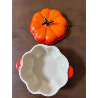 ルクルーゼ(LE CREUSET)のル・クルーゼ　かぼちゃ　ココット(容器)