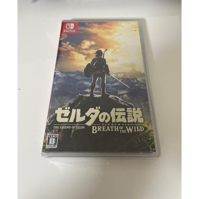 ゲームソフトゲーム機本体ゼルダの伝説 ブレスオブザワイルド Switch  新品、未開封品