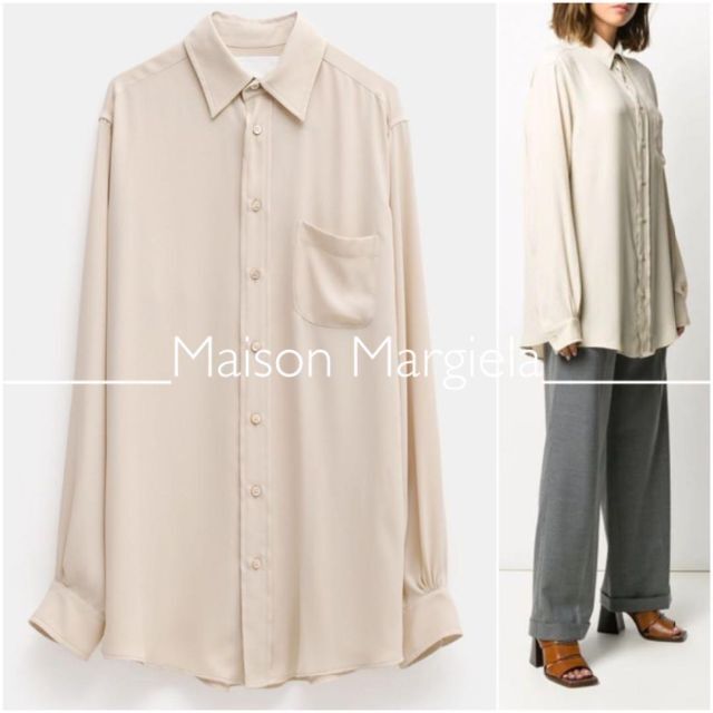 Maison Martin Margiela - ★【新品】Maison Margiela リラックスルーズ シャツ 38