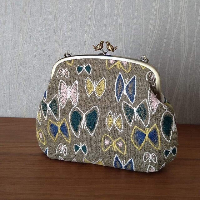 専用です】小鳥の口金 親子がま口バッグ ☆ ミナペルホネン 専用です】小鳥の口金 親子がま口バッグ ☆ ミナペルホネン