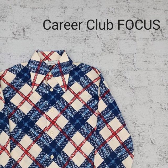 Career Club FOCUS キャリアクラブフォーカス70's 長袖シャツ