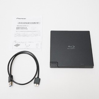 パイオニア(Pioneer)のPioneer BD/DVD/CDライター BDR-XD07LE (ブラック)(PC周辺機器)