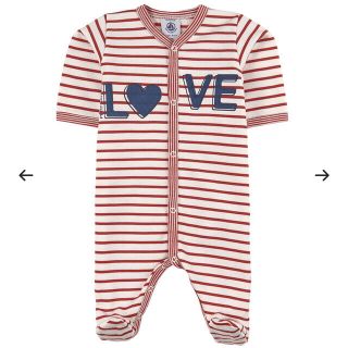 プチバトー(PETIT BATEAU)のプチバトー　ロンパース (ロンパース)