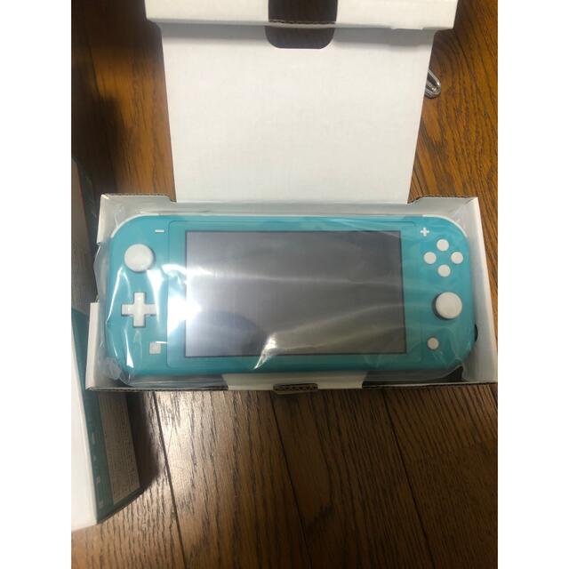 Nintendo switch Lite ターコイズ 箱 充電器付きコメントありがとうございます