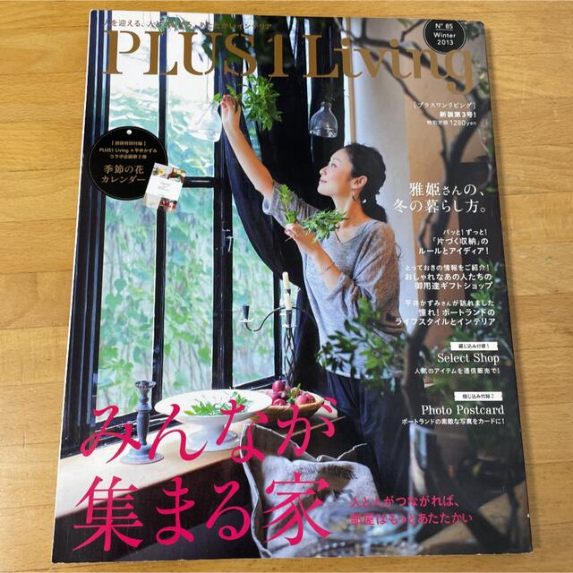 ＰＬＵＳ１　Ｌｉｖｉｎｇ みんなが集まる家 ｎｏ．８５ エンタメ/ホビーの本(住まい/暮らし/子育て)の商品写真