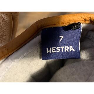 ヘストラ(HESTRA)のHESTRA 3 finger へストラ　7(ウエア/装備)