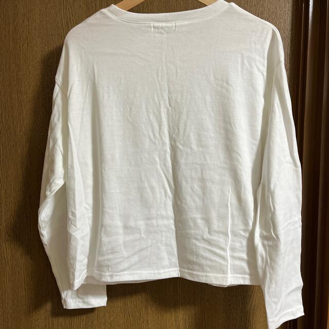 しまむら(シマムラ)のしまむら ロゴTシャツ レディースのトップス(Tシャツ(長袖/七分))の商品写真