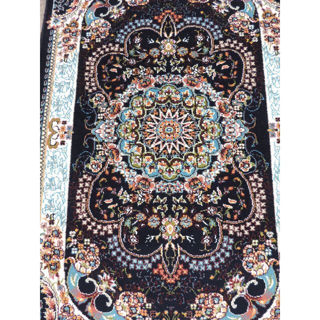 ウィルトン織り細かな密度ペルシャ絨毯/ゴージャスな色柄の高級玄関 ...