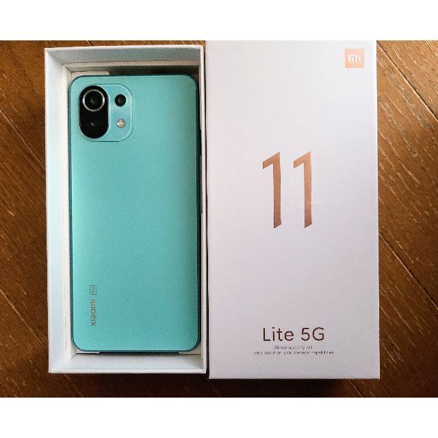 超美品 シャオミ Xiaomi Mi 11 Lite 5G 　SIMフリースマートフォン本体