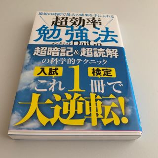 最短の時間で最大の成果を手に入れる超効率勉強法(その他)