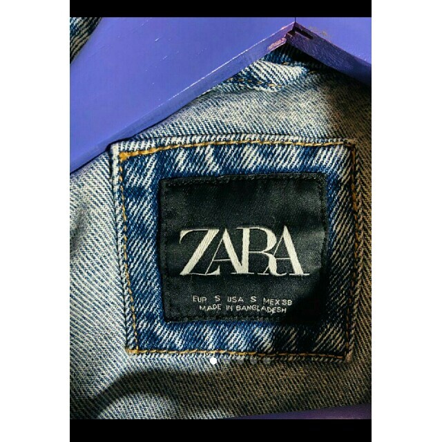 ZARA(ザラ)の山本舞香♥激レア♥即完売♥ZARA♥パンダ♥Gジャン♥ DIESEL  GDC メンズのジャケット/アウター(Gジャン/デニムジャケット)の商品写真