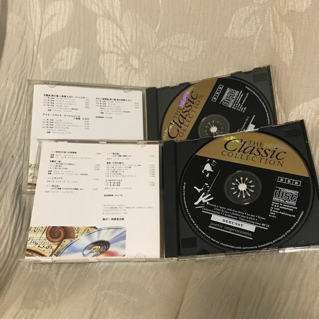 クラシック　CD 2枚　モーツァルト　ドビュッシー エンタメ/ホビーのCD(クラシック)の商品写真