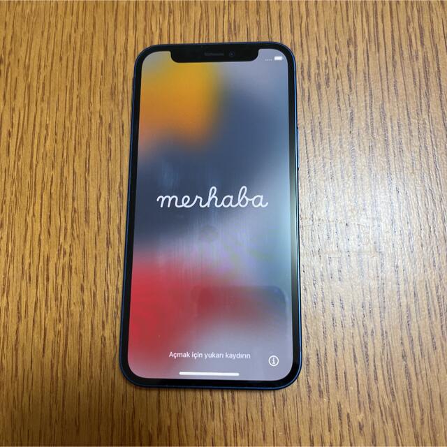 iPhone - 【美品】iPhone 12 mini ブルー 256 GB SIMフリー