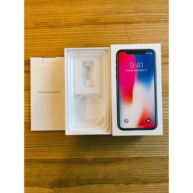 iPhone X 64GB スペースグレー