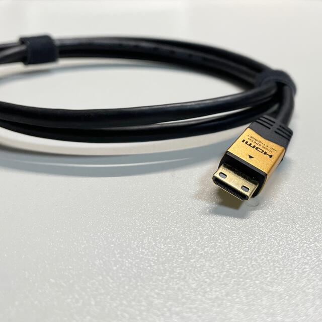 HDMIケーブル（HDMI - ミニHDMI） スマホ/家電/カメラのテレビ/映像機器(映像用ケーブル)の商品写真