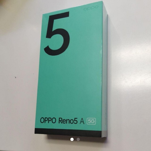 ❼　未開封 OPPO Reno5 a  SIMフリー