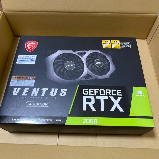 MSI GeForce RTX 2060 VENTUS GP OC グラボ - PCパーツ