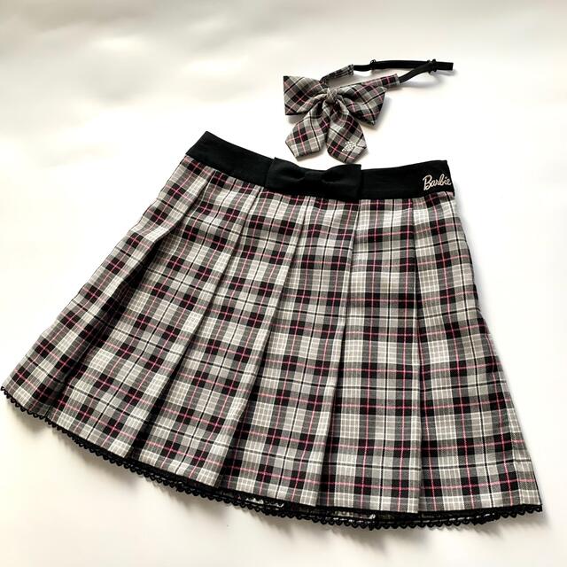 【Barbie】女の子フォーマル卒服 セットアップ 150ブラック×ピンク