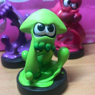 ニンテンドウ(任天堂)の任天堂　amiibo スプラトゥーン　イカ　グリーン(ゲームキャラクター)