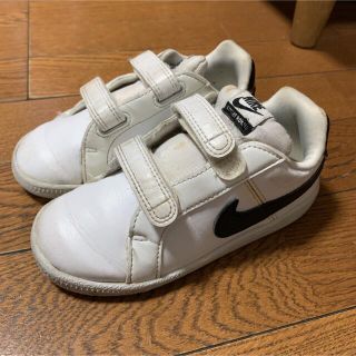 ナイキ(NIKE)のNIKE ナイキ スニーカー 15センチ キッズ 白 マジックテープ(スニーカー)