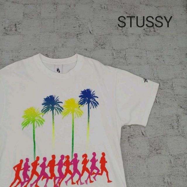 STUSSY ステューシー ×NIKE LOOSE FIT FIR TEE Tシャツ+カットソー(半袖+袖なし)