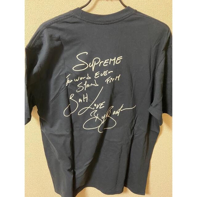 シュプリーム ブジュ バントン Tシャツ "ネイビー Supreme Tシャツ