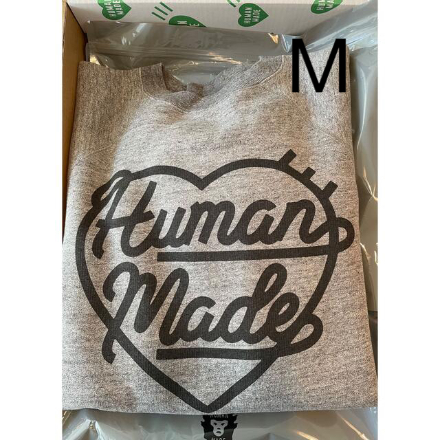 HUMAN MADE  RAGLAN CREWNECK SWEATSHIRT