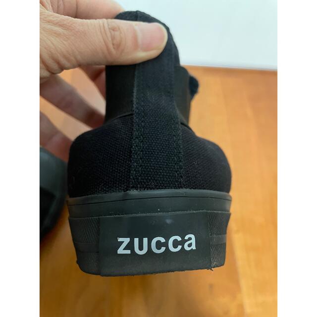 ZUCCa(ズッカ)のzucca スニーカー　黒　22.5cm レディースの靴/シューズ(スニーカー)の商品写真