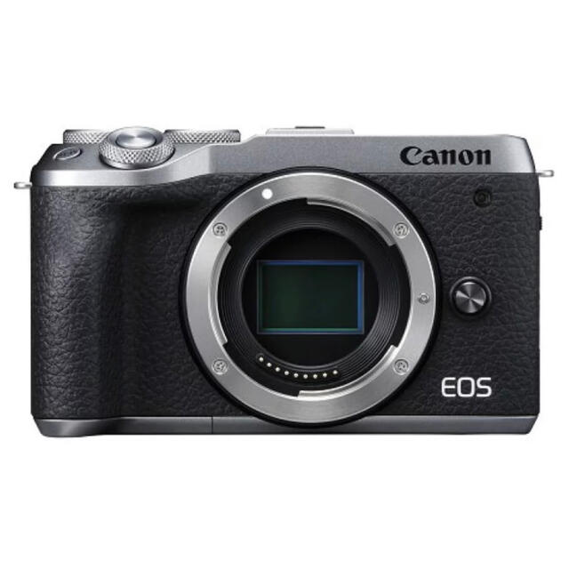 Canon - Canon EOS M6 Mark II ミラーレス一眼カメラ シルバー ボディ