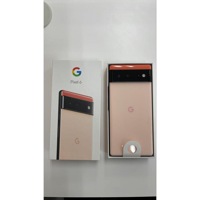 【新品未使用】Google Pixel6 カインダコーラル