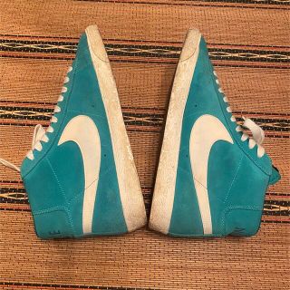 ナイキ(NIKE)のNIKE BLAZER MID ナイキ ブレイザー ブルー ミント 28cm(スニーカー)