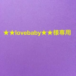 ★★lovebaby★★様専用(その他)