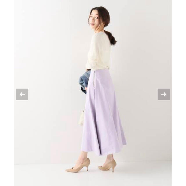 MADISONBLUE(マディソンブルー)のMADISON BLUE☆MI-MOLLET フレアスカート レディースのスカート(ロングスカート)の商品写真