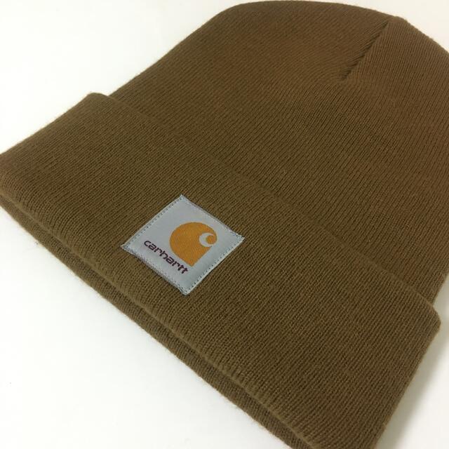 carhartt(カーハート)のcarhartt カーハート　ニット帽 メンズの帽子(ニット帽/ビーニー)の商品写真