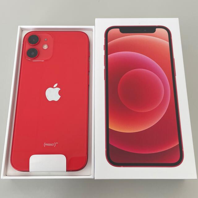 新品 Simフリー iPhone 12 mini 128GB Red